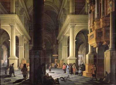 Interno di un tempio, 1652 da Anthonie Delorme